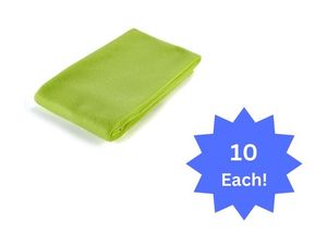 lot 40 image: 1 Case (10 each) NEW Graham Medical 78313 36 x 60 Comfort 1 Blanket - Non-Woven, Green - Lightweight Material with Superior Heating, Suitable as Hypothermia Blanket