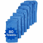 NEW Case MediChoice O.R. Towels/Shop Rags 100% Woven Cotton, Pre-Washed, De-Linted, Highly Absorbent Surgical Towels, 16"x24" For OR, Janitorial &amp; Automotive Industry *Built to withstand heavy-duty use on grease &amp; repeated washings!