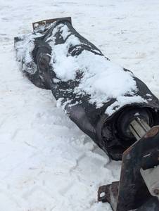 lot 16 image: roll off mesh cover rail spinner and motor - 20ft