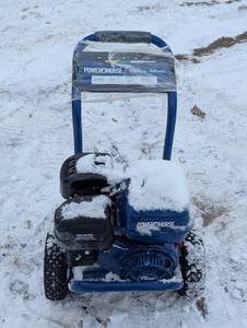 lot 5 image: power horse $3,800 PSI 3.6 GPM frame and motor only. 274cc power horse engine