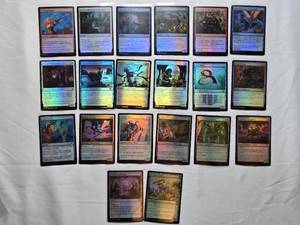 lot 38 image: Lot of 20 Magic The Gathering Foil Cards