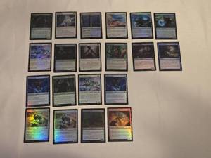 lot 47 image: Lot of 20  Magic The Gathering Cards Featuring Various Foil Cards