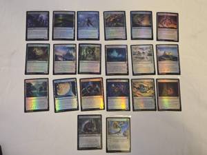 lot 130 image: Magic The Gathering Lot of 20 Foil Cards Including Kami of Jealous Thirst and Contaminated Landscape