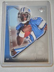 lot 169 image: Calvin Johnson Rookie 2007 Upper Deck #169 - Detroit Lions Football Card