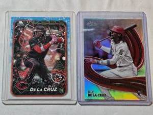 lot 234 image: Lot of 2 Elly De La Cruz Rookie Cards