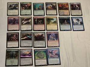 lot 261 image: Lot of Magic The Gathering Rare Cards Including Legendary Creatures and Sorceries