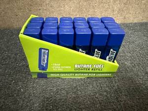 lot 50 image: 18 Butane Fuel Lighter Refills