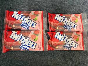 lot 150 image: 4 Packs Of Twizzlers Filled Twists - Tropical Blast