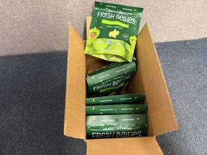 lot 171 image: 6 Packs Of Fresh Bellies Freeze Dried Apples