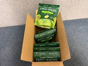 lot 172 image: 6 Packs Of Fresh Bellies Freeze Dried Apples