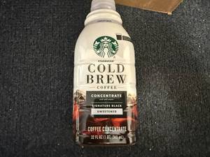 lot 161 image: 6 Bottles Of Starbucks Cold Brew Concentrate
