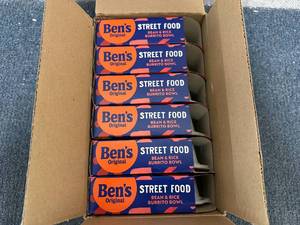 lot 108 image: Box of Uncle Bens Burrito Bowls