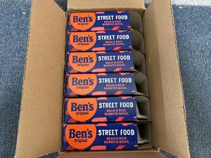 lot 109 image: Box of Uncle Bens Burrito Bowls
