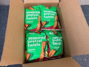 lot 146 image: 10 Bags Of Epic Goods Jalapeno Pretzels