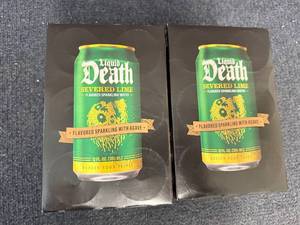 lot 116 image: 2 Packs of Liquid Death Severed Lime