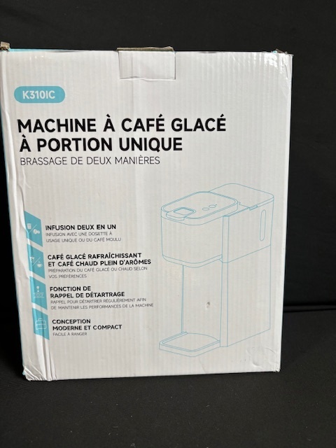 lot A-160 image: K310IC Single-Serve Iced Coffee Maker