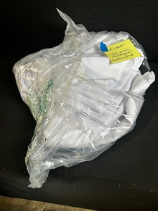 lot 203 image: Polyester Tablecloths 54 x 106 in Rectangular White