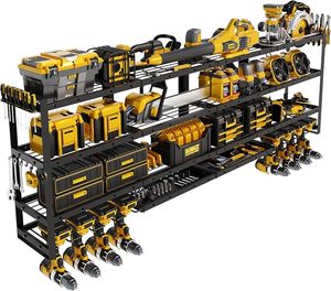 lot 229 image: Sturdiflow 3-Tier Power Tool Organizer - 26 in L x 7.6 in W x 8.2 in H