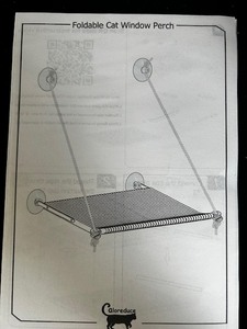 lot 231 image: Caloreduce Foldable Cat Window Perch