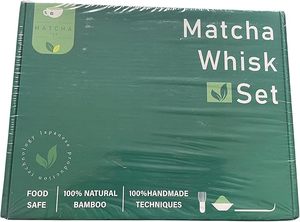 lot 237 image: Matcha Whisk Set - Bamboo Chasen, Chashaku & Bowl - Food Safe