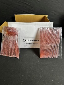 lot 250 image: Rubtlamp RUB-78PP180 180 pcs Pink Plastic Cutlery Set - 60 Clear Pink Knives for Party