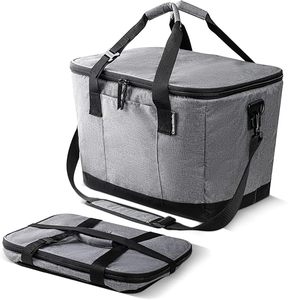 lot 273 image: CleverMade Leakproof Collapsible Insulated Cooler Bag - 183050-Can Capacity