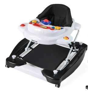 lot 206 image: Costway 6 in 1 Baby Walker Adjustable Toddler Walker & Activity Center