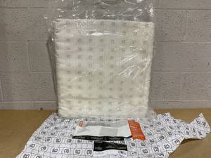 lot 428 image: Classic Accessories Patio Lounge Chair Pillow Back Cushion Foam, 21 x 22 x 4 Inch