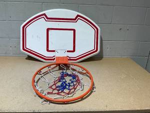 lot 306 image: Basketball Hoop and Backboard