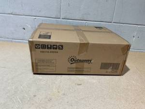 lot 330 image: Outsunny 13 X 20-Ft Sand Polyethylene Fabric Sunshade Sail With Carrying Bag 100110-059SA - Reno-Depot