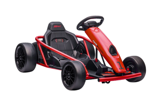 lot 83 image: Aosom 24V 8.1 MPH Drifting Electric Go Kart with Slow Start