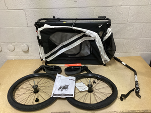 lot 99 image: Aosom 2-in-1 Pet Bike Trailer Stroller