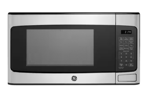lot 24 image: GE 1.1 cu. ft. Countertop Microwave in Stainless Steel