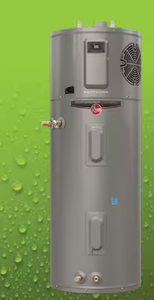 lot 4 image: Rheem Performance Platinum 50 Gal. Water Heater Smart High Efficiency Hybrid Heat Pump XE50T10H45U1 DAMAGED