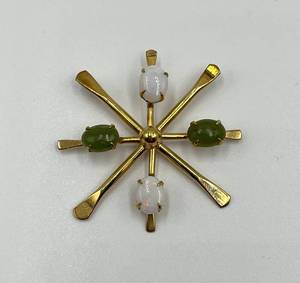 lot 26N image: 12k Gold Winard Brooch Pendant