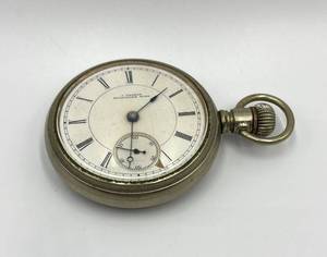 lot 60N image: Antique J. Caesar Stillwater Minn Pocket Watch