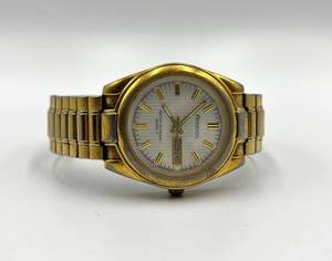 lot 70N image: Armitron Gold Tone Quartz Watch with Expansion Band