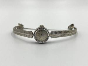 lot 109N image: Ladies Bucherer Silver-Tone Watch Bracelet