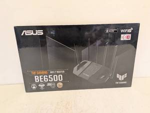 lot 1 image: NEW ASUS TUF GAMING WIFI 7 ROUTER BE6500