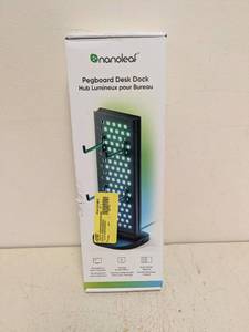 lot 4 image: NEW NANOLEAF PEGBOARD DESK DOCK