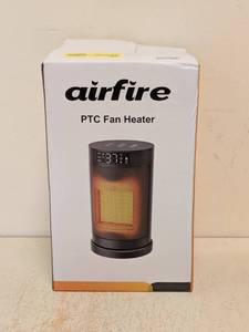 lot 25 image: AIRFIRE PTC FAN HEATER
