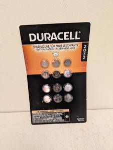 lot 41 image: DURACELL 2032 3V BATTERIES 12PK.