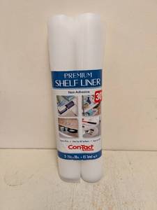 lot 85 image: NEW CON-TACT BRAND PREMIUM SHELF LINER 2PK. (WHITE)