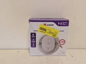 lot 100 image: NEW KIDDE SMOKE AND CARBON MONOXIDE ALARM