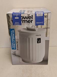 lot 121 image: NEW IHOME LUXURY TOWEL WARMER