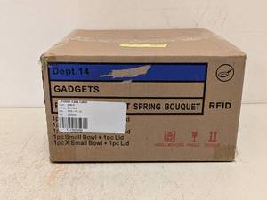 lot 128 image: NEW GADGETS 10PC. BOWL SET SPRING BOUQUET