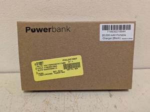 lot 136 image: NEW POWERBANK