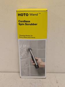 lot 151 image: NEW HOTO WAND CORDLESS SPIN SCRUBBER