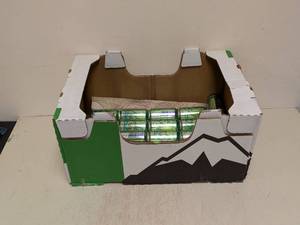 lot 190 image: LA CROIX SPARKLING WATER LIME 24PK