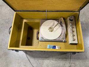 Vintage Motorola Stereophonic High-Fidelity Record Player in Trunk Case